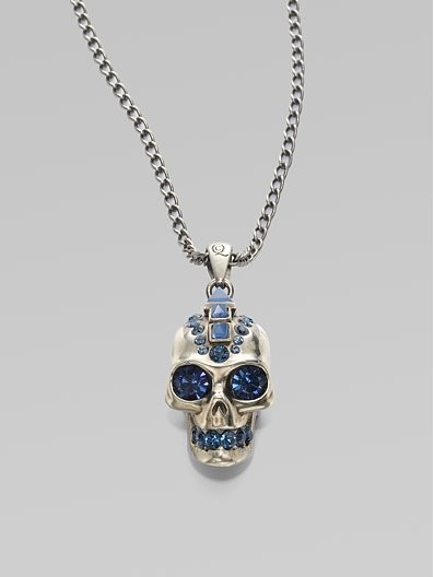 mcqueen skull necklace